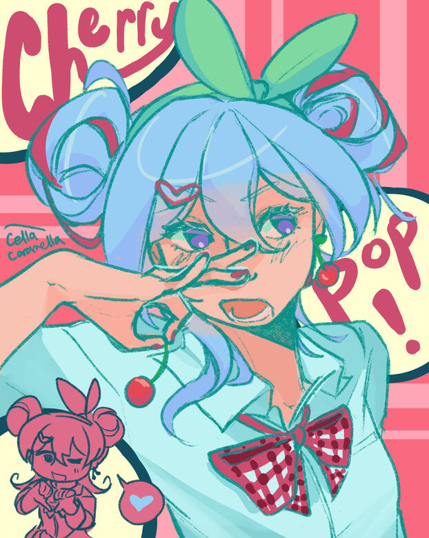 example of chibi art style!